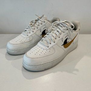 Size 10.5 Nike Air Force 1 Low '07 LV8 Next Nature Sun Club - White Shark's Fin
